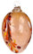 Marolin Handgefertigtes Osterei aus Glas, apricot