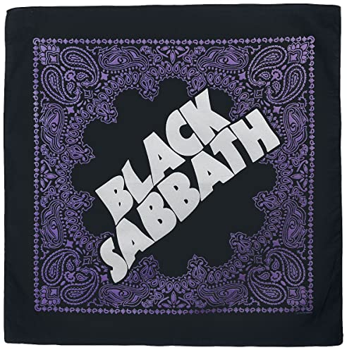 Lupsty Black Sabbath Logo - Bandana Unisex Bandana Multicolor, Mehrfarbig, Einheitsgröße