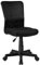 La Silla Española Mojácar Silla de Oficina y Despacho, Tela, Negro, 50x40x95 cm