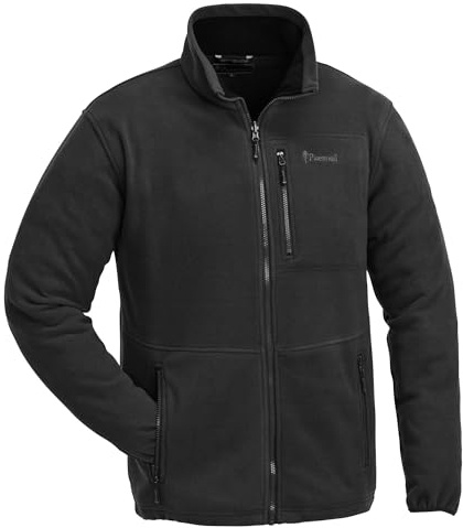 Pinewood Herren Finnveden Fleece Jacke - Fleecejacke Herren - vielseitiges Fleece aus 240g Anti-Pilling Fleece mit Reißverschluss-Taschen und verstellbarem Saum