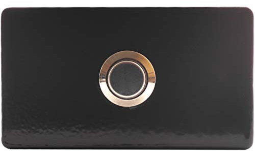 TronicXL Klingelplatte Aluminium Klingel Schild anthrazit Türklingel Taster