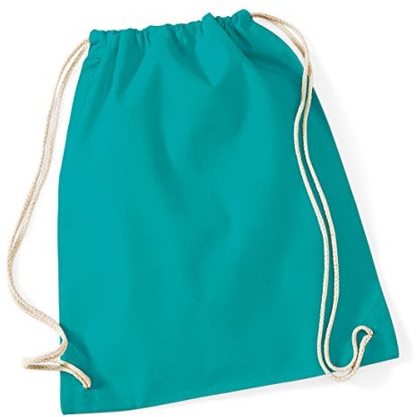 Westford Mill Cotton Gymsac - Emerald