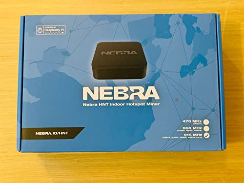 Nebra Hotspot Helium Miner - 915 MHz, Schwarz
