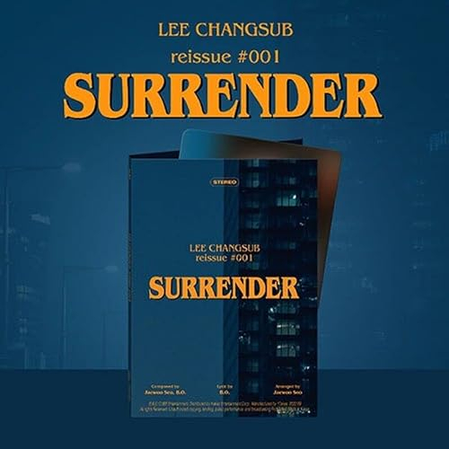 ( PLATFORM Ver. - Not Audio CD!! ) BTOB LEE CHANGSUB REISSUE #001 SURRENDER Special Single Album K-POP SEALED