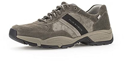 Pius Gabor Herren Sneaker Low,Halbschuhe,zertifiziertes Leder,Wechselfußbett,schnürschuhe,straßenschuhe,Strassenschuhe,Goat,45 EU / 10.5 UK