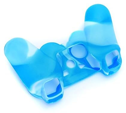 Gatuida Silikon Controller Schutzhülle Blau Rutschfeste Langlebige Skin Case Für Spielekonsole Stoßfest Kratzfest Passgenaues Cover Für Verbesserten Grip Und Umfassenden Schutz