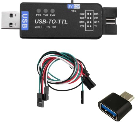 diymore USB zu TTL Converter Adapter 50bps~6Mbps mit CH343G Chip Kompatibel mit Windows und Mac OS und Linux