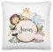 Kembilove Cojines Infantiles – Cojin Personalizado con Nombre – Regalos cumpleaños niños Colegio – Guarderia Regalos – Almohada niños 40X40 CM - Selva
