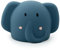 Trixie Night Light - Mrs. Elephant | Soft & Squishy Bedtime Companion | Rechargeable with Adjustable Brightness | Perfect for Kids’ Bedrooms, Blue