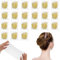 Piriuuo 30 Stück Haarnetz Dutt, Unsichtbare Haarnetze Elastisches Haarnetze Wiederverwendbare Feinmaschig Ballettbrötchen Haarnetz Nylon Haarnetze für Krankenschwestern, Tänzerin, Flugbegleiter