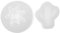 JEWEDECO Craft Supply 2 Pezzi Di Stampo in Silicone Per Candele in Resina Per Sapone Squisiti Motivi Di Cactus E Piante Grasse
