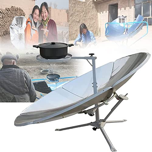 Four solaire portable haute capacité pour l'intérieur ou l'extérieur, batterie de camping – équipement de survie alimenté par Sun Electricity