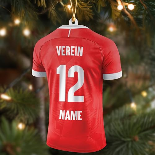 Berlin XXL Weihnachtsbaumschmuck - Berlin Fanartikel personalisierte Weihnachtskugeln, Berliner Fan Christbaumschmuck, Weihnachtsdeko - Berliner Fanartikel