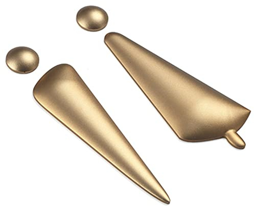 Cartelli for bagni for uomini e donne(Gold)