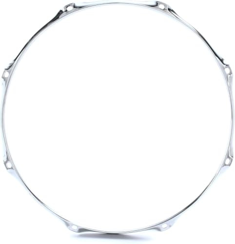 Gibraltar Hoop Snare Batter Side, chrome-plated steel hoop for hitting side SC-1408BS 14/8 holes