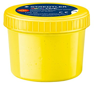 STAEDTLER 8801-1 Fingermalfarbe Noris Club, 100ml, gelb