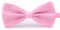 Boolavard klassische Hochzeit Bowtie Krawatte Fliege Neuheit Tuxedo Fashion einstellbar (Rosa)