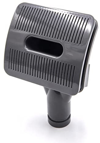 vhbw Brosse pour chien compatible avec Dyson DC27, DC26 City, DC28 C, DC29 aspirateur - Peignage d'animaux, auto-nettoyant, gris anthracite