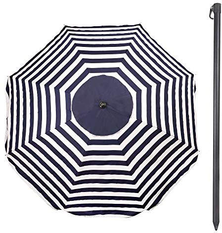 AKTIVE 62111 - Sombrilla Playa D200 cm con protección UV30 Beach