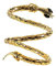 shoperama Armreif Schlange Gold Kostüm-Zubehör für Ägypterin Kleopatra Schmuck Pharaonin Armband