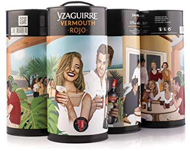 Yzaguirre Rojo Clásico - vermouth tradicional, Bag in Box 3L