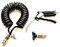 MelTruck® Luftpistole Druckluftpistole Spiralschlauch T-Stück Ausblaspistole LKW 13kg/cm2