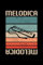 Retro Melodica Music Book: Melodica music book for Melodica Player, 6 x 9 with 120 pages, blank staff, softcover