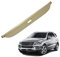 NEFLUM Auto Kofferraum Laderaumabdeckung für Mercedes Benz ML W166 ML320 ML350 ML400 500 2012-2017, Kofferraum Schutz Abdeckung Cargo Cover Dekoration Zubehör,Beige