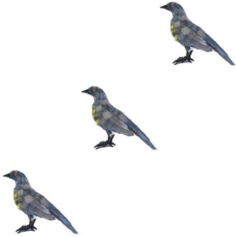 VICASKY 3stücke Lifelike Cuckoo Figurine Kunstvolle Dekoration Für Junge Mädchen Realistisches Design Für Wohnräume Und Partys Als Fotorequisite Und Hochwertige Verarbeitung Für