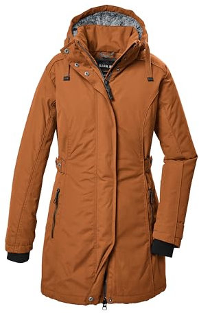G.I.G.A. DX Damen Funktionsparka/Parka wasserdicht mit abzippbarer Kapuze GW 70 WMN PRK, hellrost, 46, 41863-000