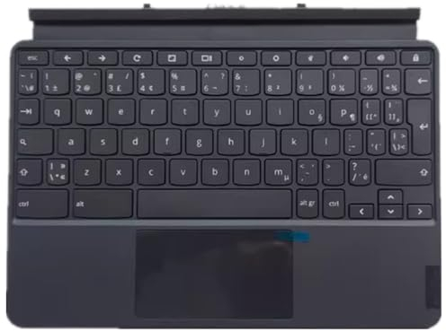 fqparts Tastiera per computer portatile Lenovo Ideapad Duet Chromebook CT-X636F nero layout CF