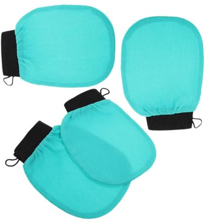 Beavorty Duschhandschuhe Peeling-körperwäscher Tiefenpeeling-handschuhe 4er-pack Für Die Haut