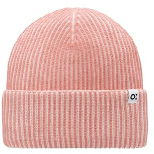 OPUS Damen Mütze | Weiche Strickmütze ANARI MIX in Two-Tone-Optik mellow rose, 0