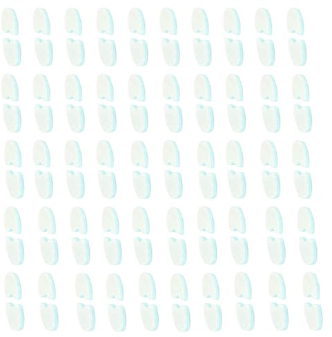 YHOMU Zehenspreizer aus Schaumstoff, 3,8 cm breit, für überlappende Zehen, korrigiert Hallux Valgus, reduziert Reibung, lindert Beschwerden, ideal für den täglichen Gebrauch, 50 Stück