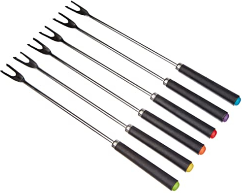 Kela 79313 Morena - Tenedores de plástico para Fondue (6 Unidades)