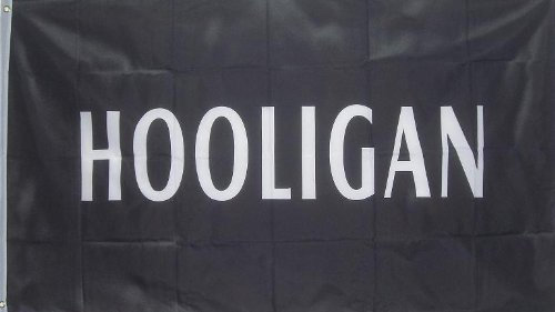 Hooligan Fahne / Flagge 1,50x0,90m