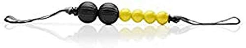 SKLZ Europe GmbH Selbstmassage Accuroller Anpassbarer Massagestick Inkl Massagebälle Massageroller, gelb-Schwarz, One Size