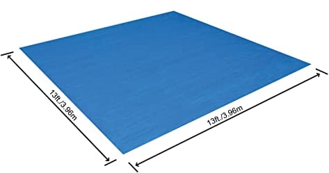 Bestway 58032 Abdeckplane für Fast Set Pool, Durchmesser 244 cm