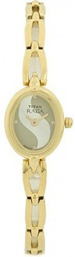 Titan Raga Upgrade Gold Color Dial Women's Analog Watch - 2253YM20