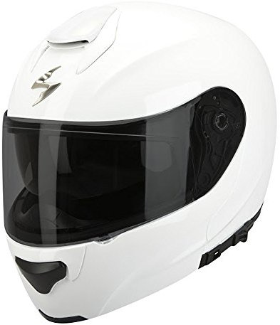 Scorpion Motorradhelm aus Ultra-TCT, 55-56, weiß