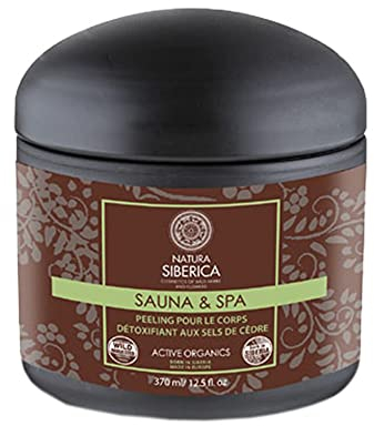Natura Siberica Exfoliante con Cedro Detox Corporal a Base de Sal - 370 ml