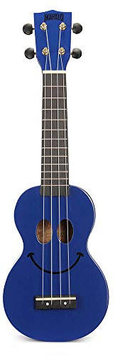 Mahalo Smiley Series - Sopran Ukulele - Blue