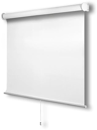 Chicology Schnurloser Rollo, Snap-N'-Glide, Verdunkelungs-Fensterbehandlungen, perfekt für Wohnzimmer/Schlafzimmer/Kinderzimmer/Büro und mehr. Byssus Weiß (Raumverdunkelung), 58,4 cm B x 183,9 cm H