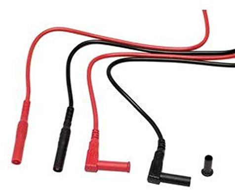 Chauvin Arnoux Messleitungen mit Prüfspitze IP2X für DMM 4mm-Winkelstecker