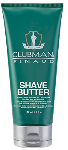 Clubman Pinaud - Shave Butter - Rasiercreme mit Sheabutter - 177ml