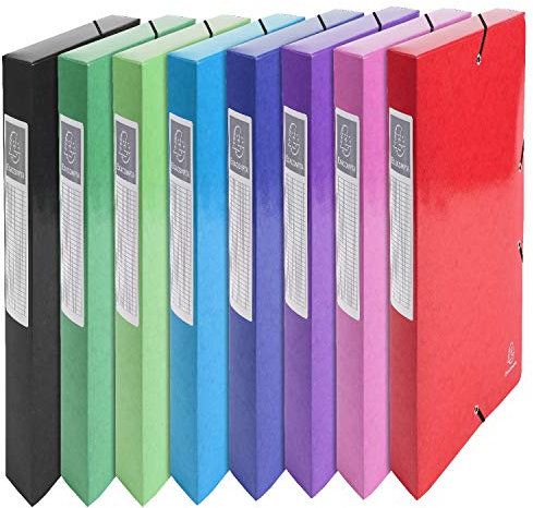 Exacompta Iderama Aktenbox, 60 mm Rücken, A4 - Verschiedene Farben