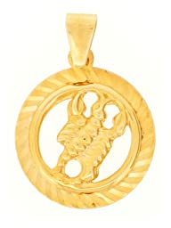 Gerry Eder 24.9021SK Anhänger Skorpion 14 Karat (585) Gelbgold Gold