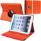 Étui Rotatif à 360° pour iPad Air 1 Air 2 iPad 2017 2018 9.7 5ème 6ème génération Couverture pour iPad 2018 Case Auto Sleep Orange
