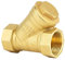 DEWIN Filtro in Ottone A Forma di Y, Collegamento filettato Femmina con Filtro in Ottone da 3/4 Pollici per la separazione dell'Acqua dell'olio