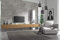 Wuun® Somero Vitrine /360cm/Eiche TV Boards/Vitrine: Weiß-Matt Wohnwand/Tv Board/Lowboard